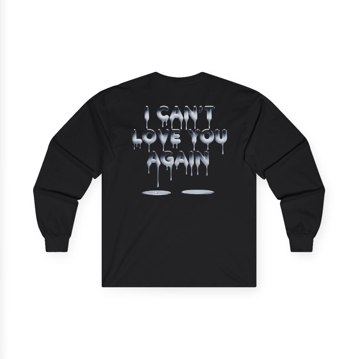 Please Don't Graphic Long Sleeve Tee, Music Lover Gift, Retro Vibe Shirt, Halloween Apparel, Casual Unisex Top