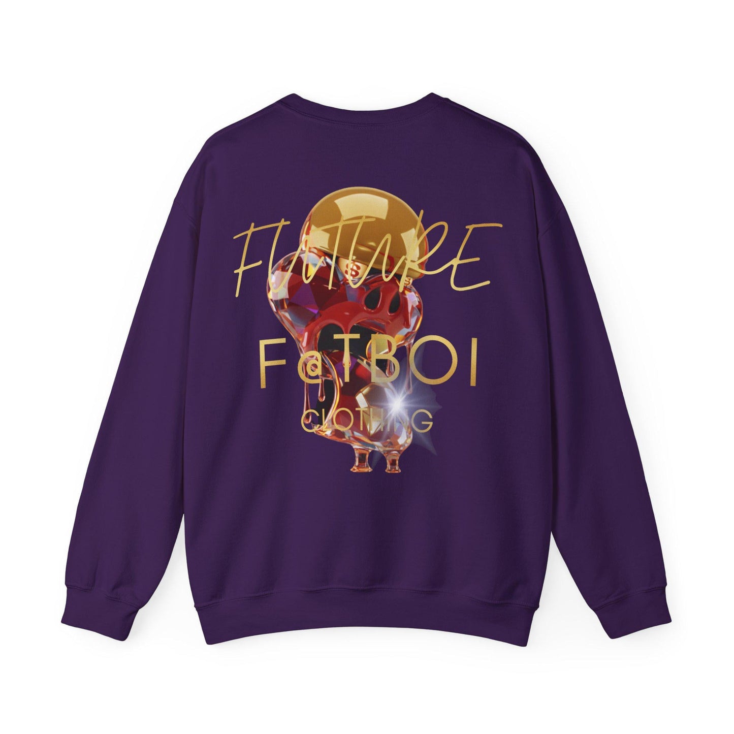 Future Fatboi crystal Drip - Crewneck Sweatshirt | Trendy Unisex Top, Graphic Sweatshirt, Streetwear Style, Casual Wear, Unique Gift