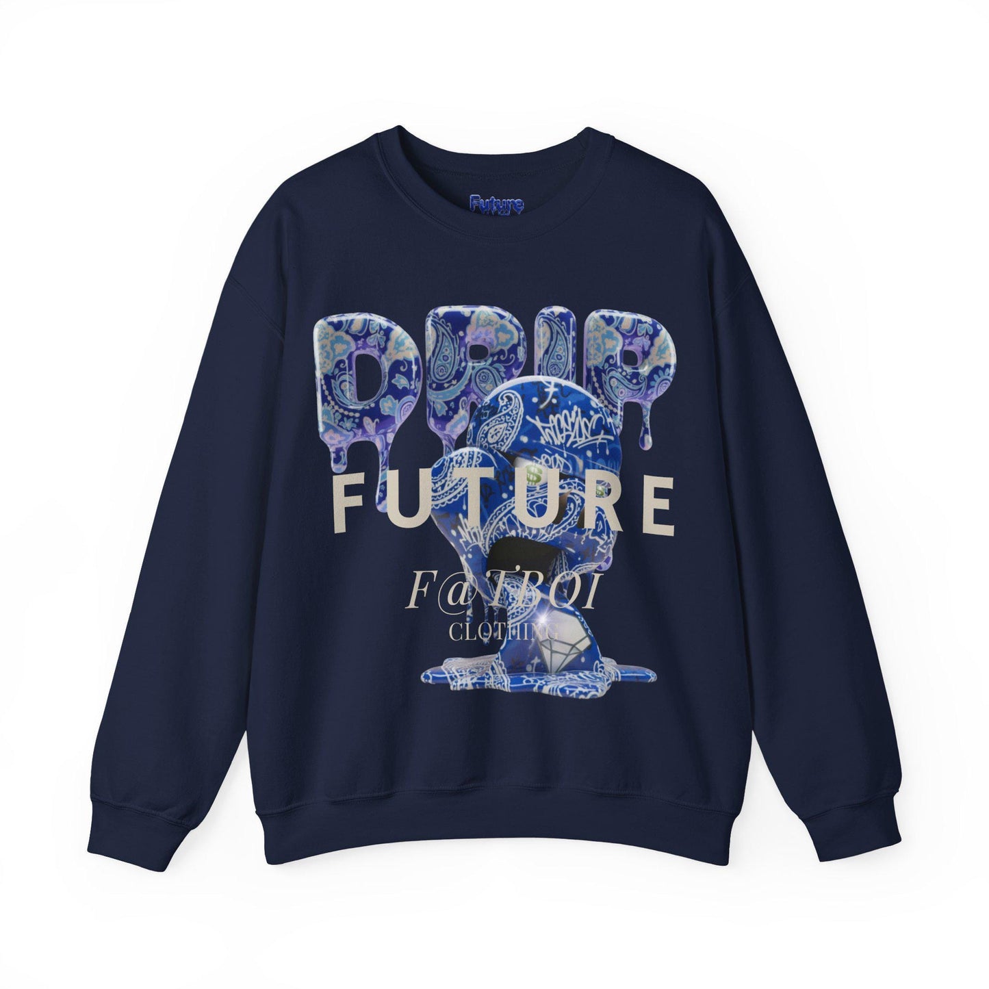Future Fatboi Clothing Drip - Sweatshirt | Unisex Heavy Blend Crewneck | Casual Streetwear | Gift for Music Lovers | Trendy Everyday Wear