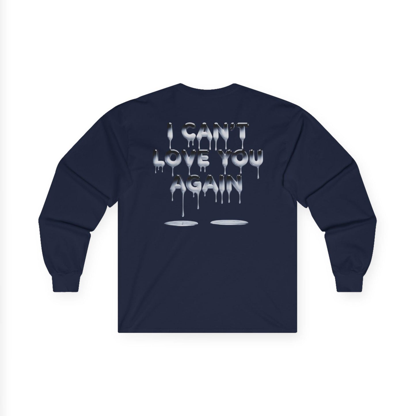 Please Don't Graphic Long Sleeve Tee, Music Lover Gift, Retro Vibe Shirt, Halloween Apparel, Casual Unisex Top