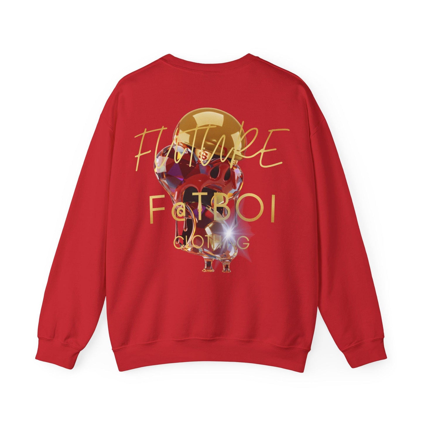 Future Fatboi crystal Drip - Crewneck Sweatshirt | Trendy Unisex Top, Graphic Sweatshirt, Streetwear Style, Casual Wear, Unique Gift