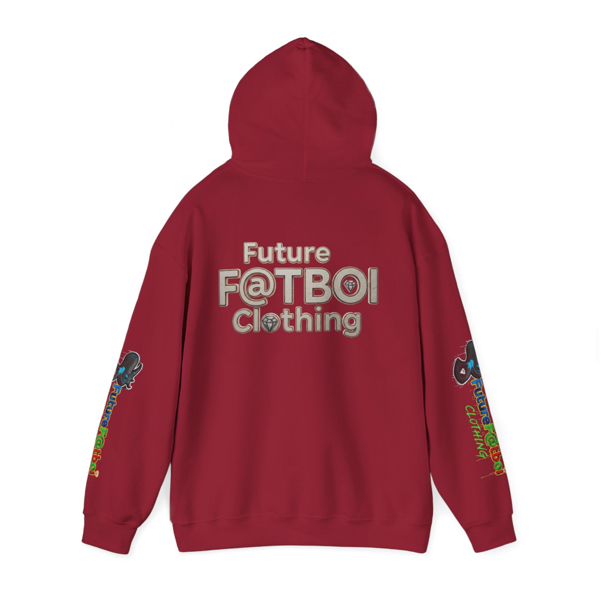 Future Fatboi Unisex Heavy Blend™ Hoodie - Cozy Streetwear, Graphic Sweatshirt, Gift for Him/Her, Casual Style, Trendy Look