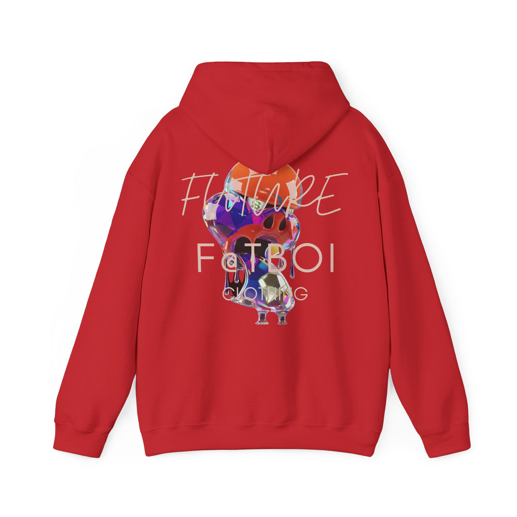 FUTRE F@TBOI DIAMOND DRIP HOG - Vibe Hoodie, Unisex Heavy Blend Sweatshirt, Inspirational Gift, Trendy Layering Piece, Perfect for Holidays, Cozy Wear