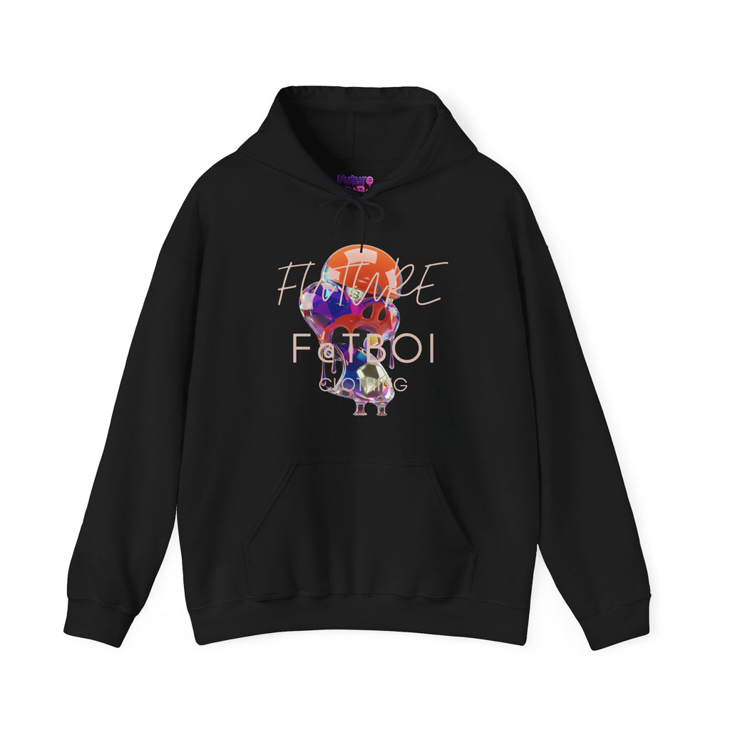 FUTRE F@TBOI DIAMOND DRIP HOG - Vibe Hoodie, Unisex Heavy Blend Sweatshirt, Inspirational Gift, Trendy Layering Piece, Perfect for Holidays, Cozy Wear