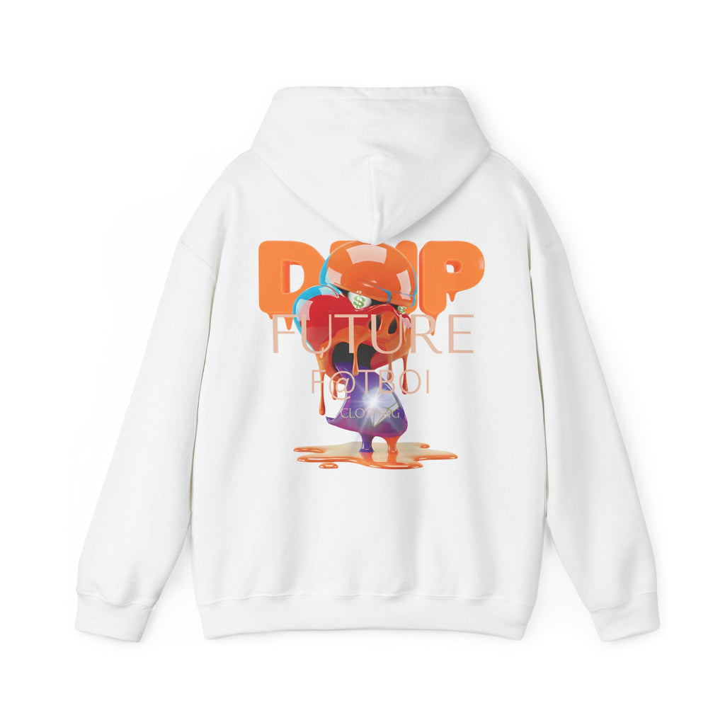 FUTURE F@TBOI HOG DRIP ORANGE CANDY - Creative and Trendy Unisex Hooded Sweatshirt for Everyday Style, Graphic Hoodie, Drip Artwork, Cozy Layering, Fun Fashion, Gift Idea