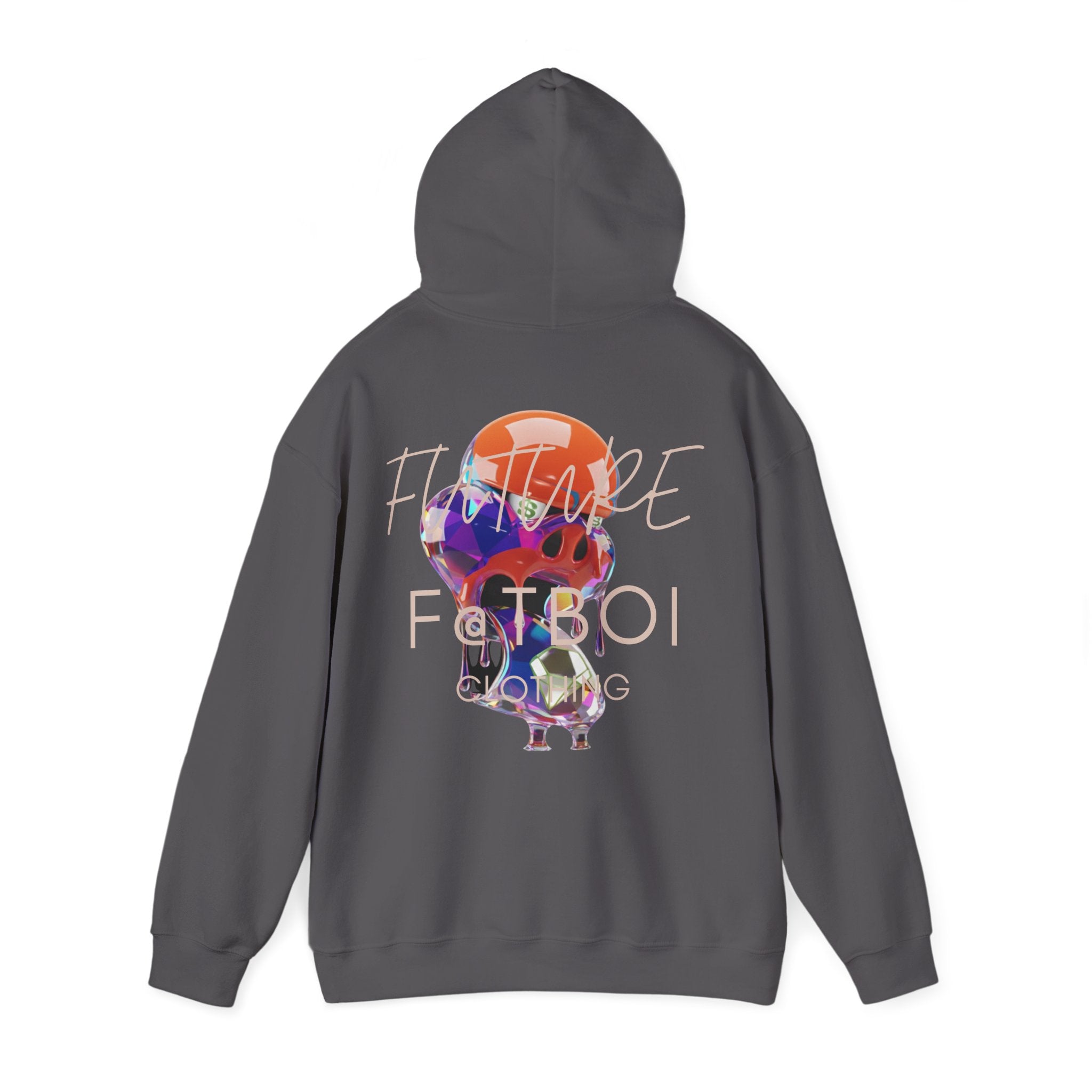 FUTRE F@TBOI DIAMOND DRIP HOG - Vibe Hoodie, Unisex Heavy Blend Sweatshirt, Inspirational Gift, Trendy Layering Piece, Perfect for Holidays, Cozy Wear