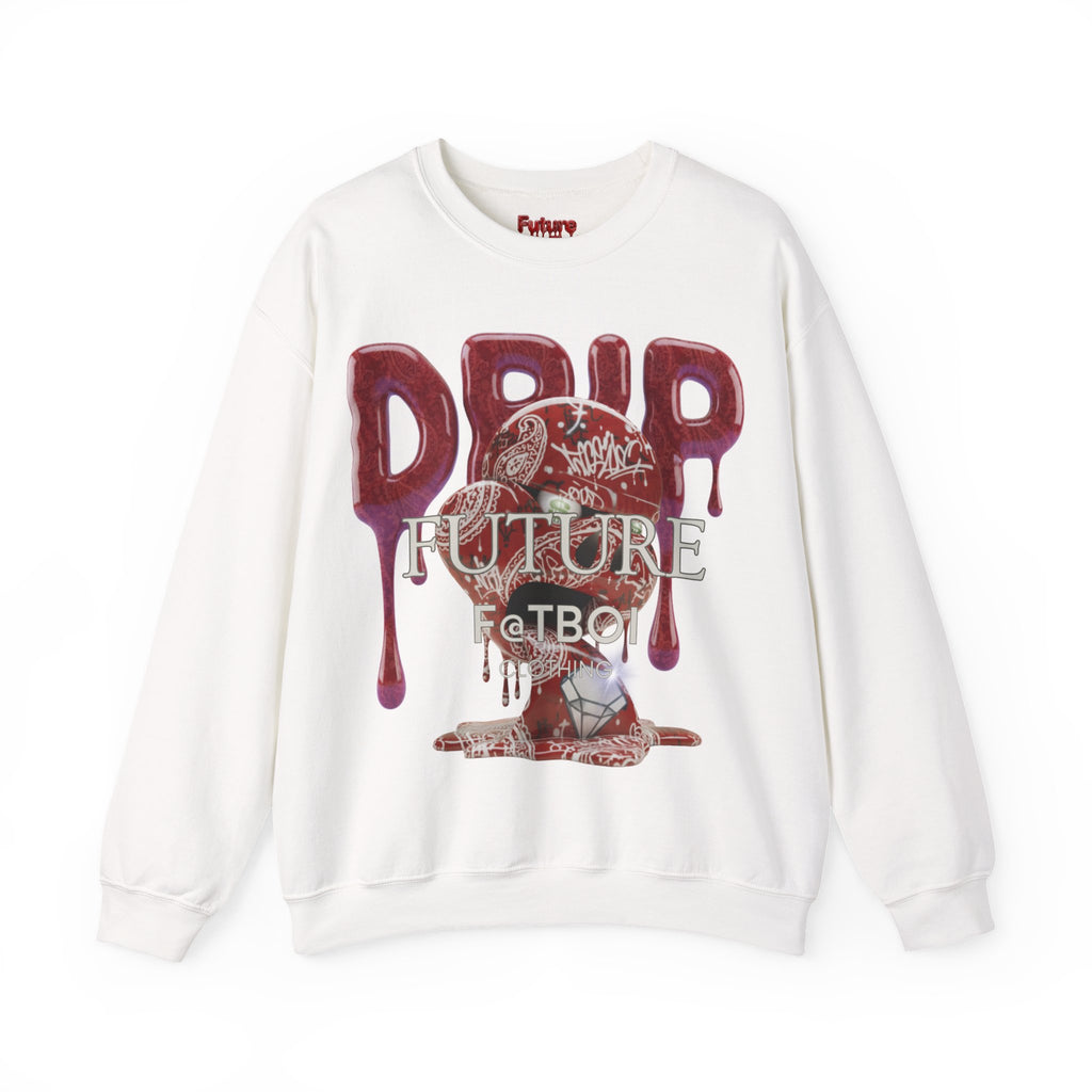 FUTURE F@TBOI RED PAISLEY HOG DRIP Streetwear Crewneck Sweatshirt