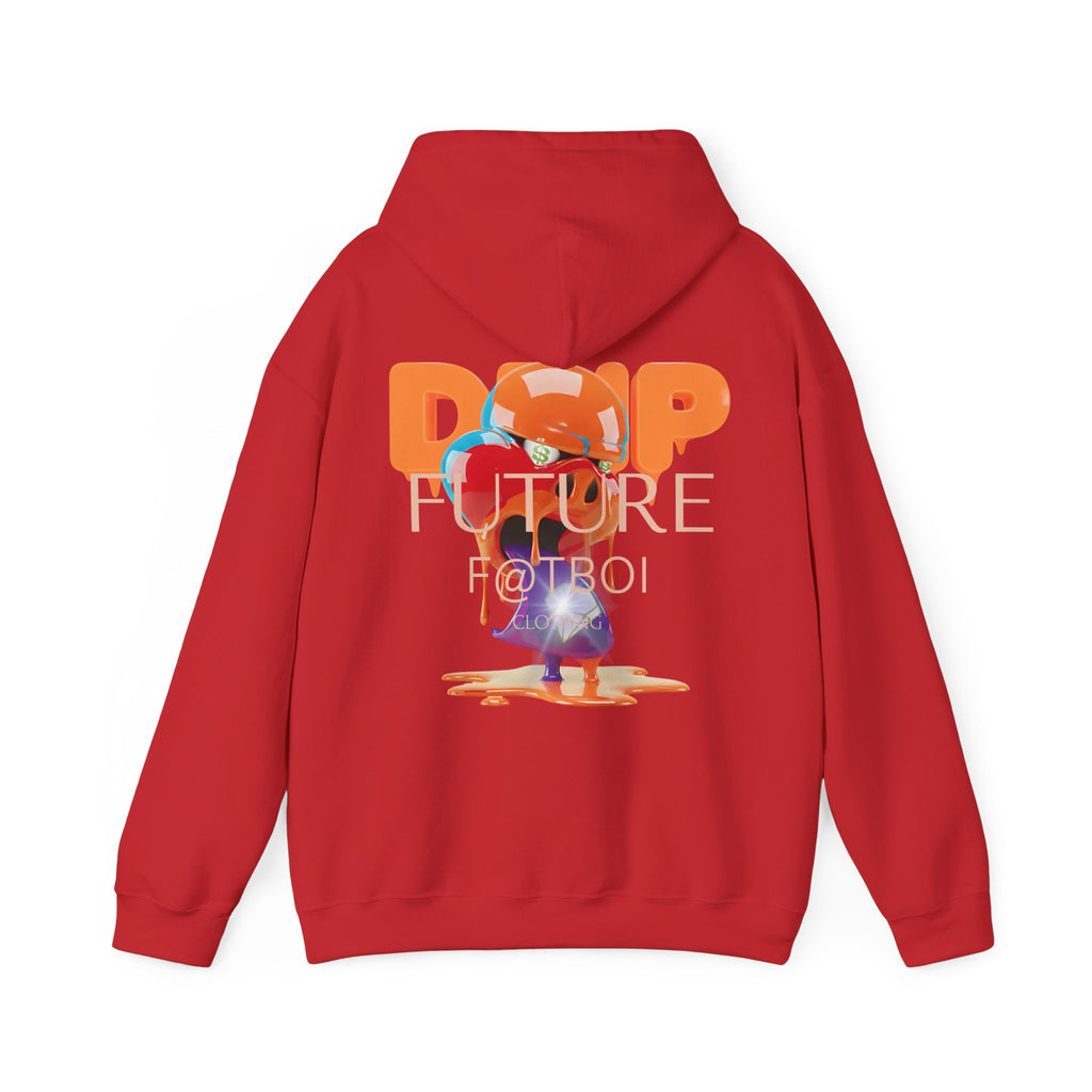 FUTURE F@TBOI HOG DRIP ORANGE CANDY - Creative and Trendy Unisex Hooded Sweatshirt for Everyday Style, Graphic Hoodie, Drip Artwork, Cozy Layering, Fun Fashion, Gift Idea