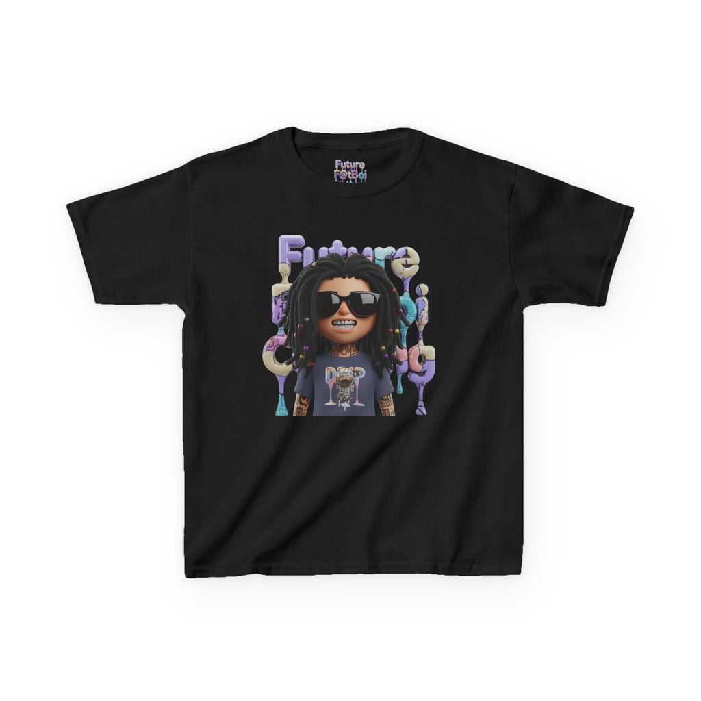 Kids Tee - FUTURE F@TBOI LOGO DRIP Design, Streetwear, Cool Kids Clothing