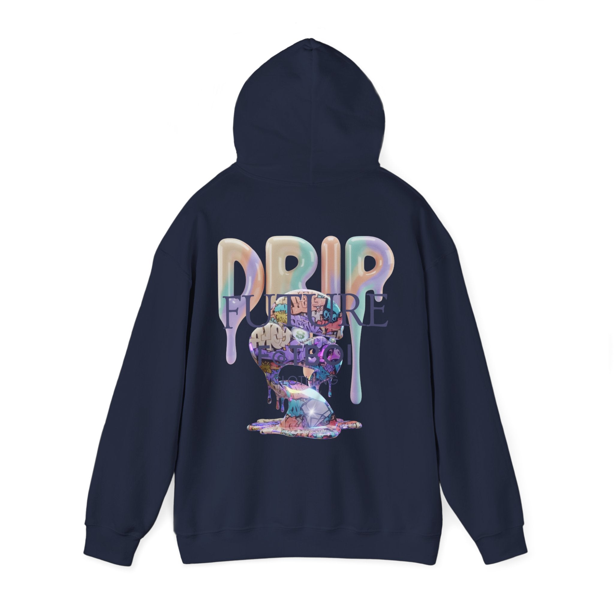 FUTURE F@TBOI GRAFFITI DIAMOND HOG DRIP - Trendy Drip Hoodie, Unisex Sweatshirt for Casual Wear, Streetwear Fashion, Gift for Friends, Cool Graphic Style
