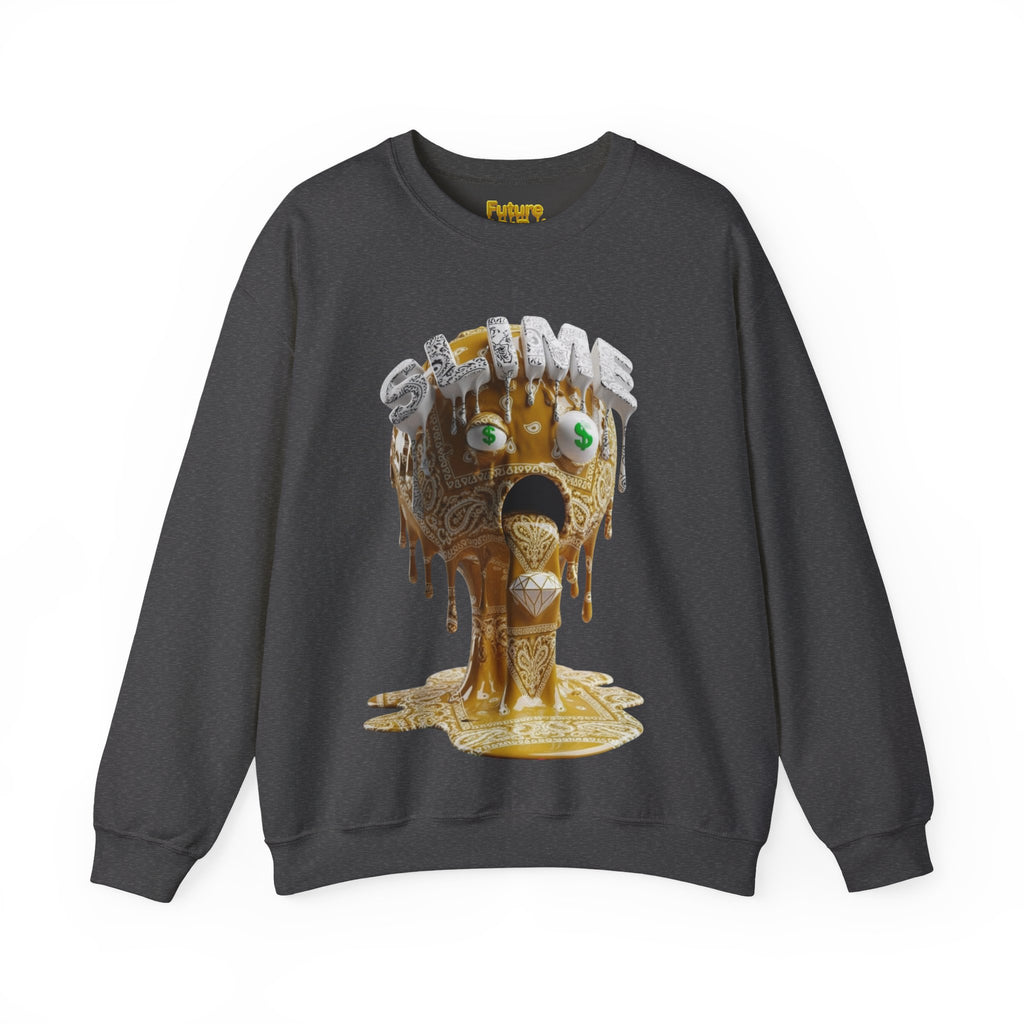 FUTURE F@TBOI SLIME Sweatshirt - Cozy Unisex Crewneck, Slime Design, Perfect for Gifts, Halloween Vibes, or Everyday Fun