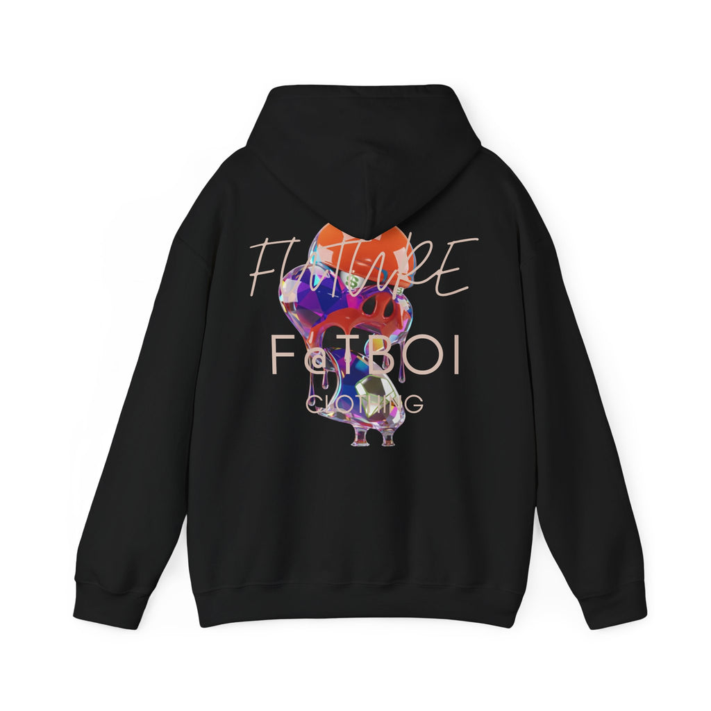 FUTRE F@TBOI DIAMOND DRIP HOG - Vibe Hoodie, Unisex Heavy Blend Sweatshirt, Inspirational Gift, Trendy Layering Piece, Perfect for Holidays, Cozy Wear