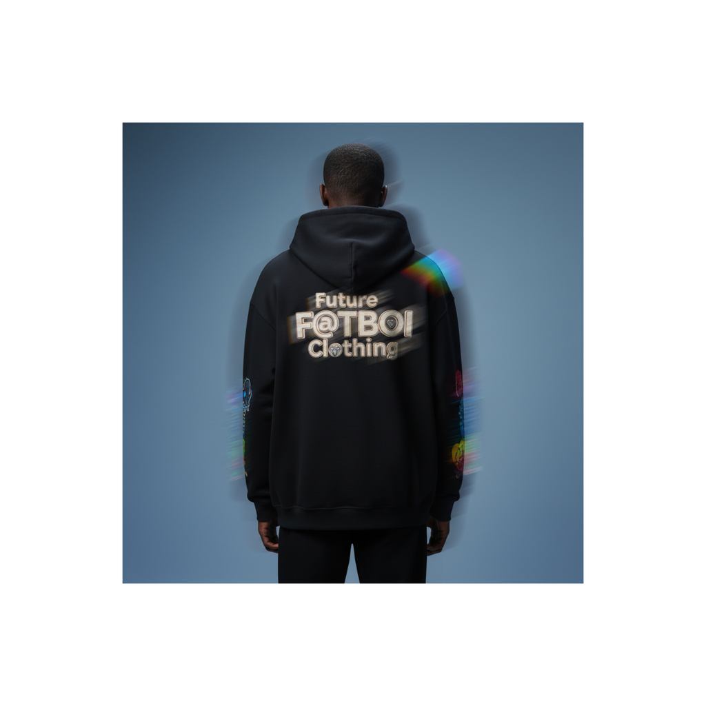 Future Fatboi Unisex Heavy Blend™ Hoodie - Cozy Streetwear, Graphic Sweatshirt, Gift for Him/Her, Casual Style, Trendy Look