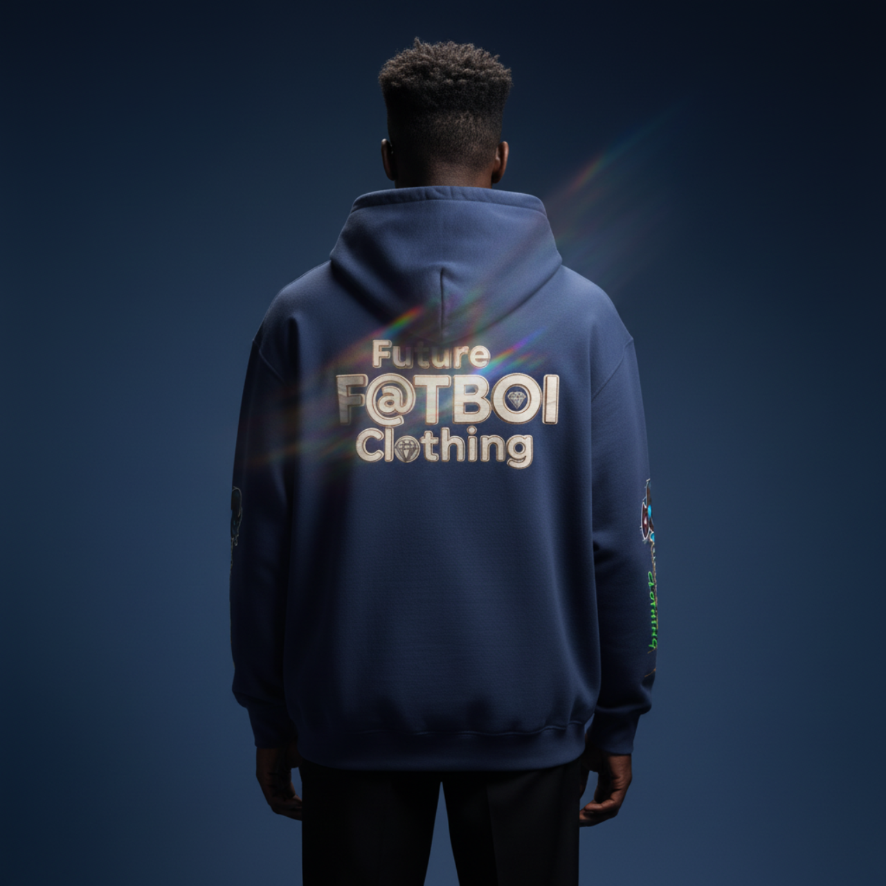 Future Fatboi Unisex Heavy Blend™ Hoodie - Cozy Streetwear, Graphic Sweatshirt, Gift for Him/Her, Casual Style, Trendy Look