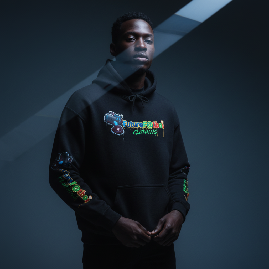 Future Fatboi Unisex Heavy Blend™ Hoodie - Cozy Streetwear, Graphic Sweatshirt, Gift for Him/Her, Casual Style, Trendy Look