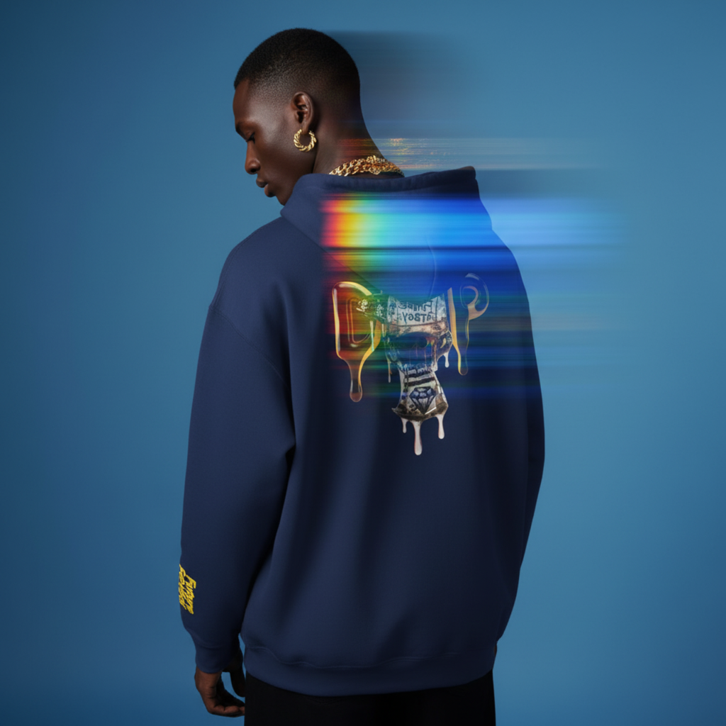 Hooded Sweatshirt - Future Fatboi Clothing Fitted Drip