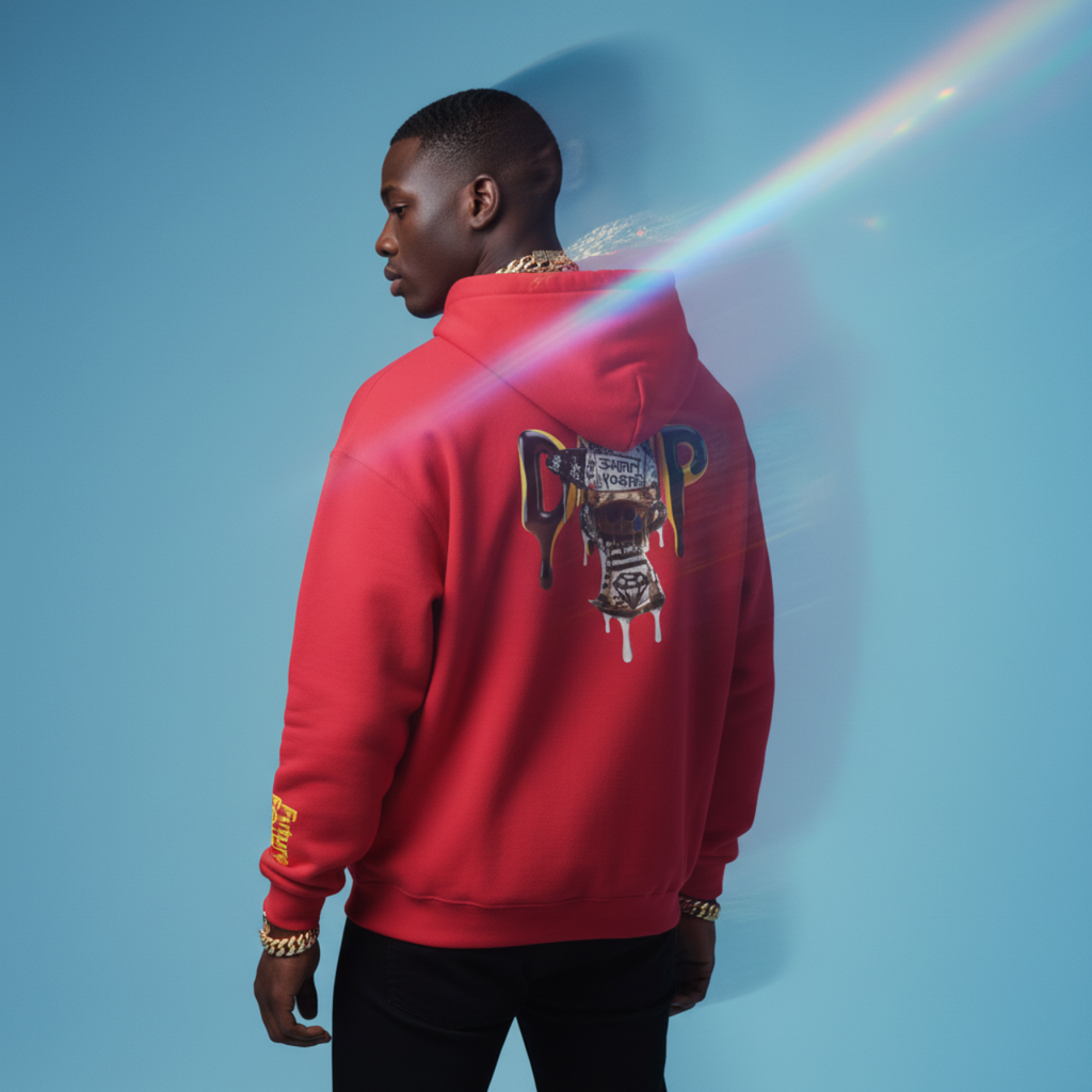 Hooded Sweatshirt - Future Fatboi Clothing Fitted Drip