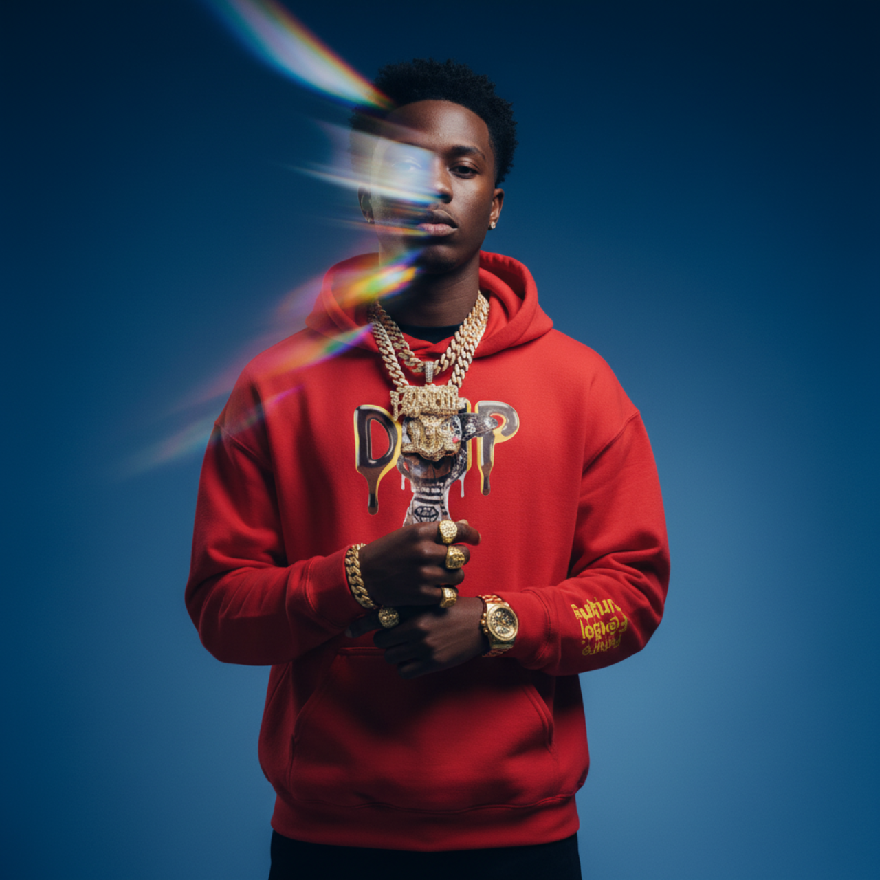 Hooded Sweatshirt - Future Fatboi Clothing Fitted Drip