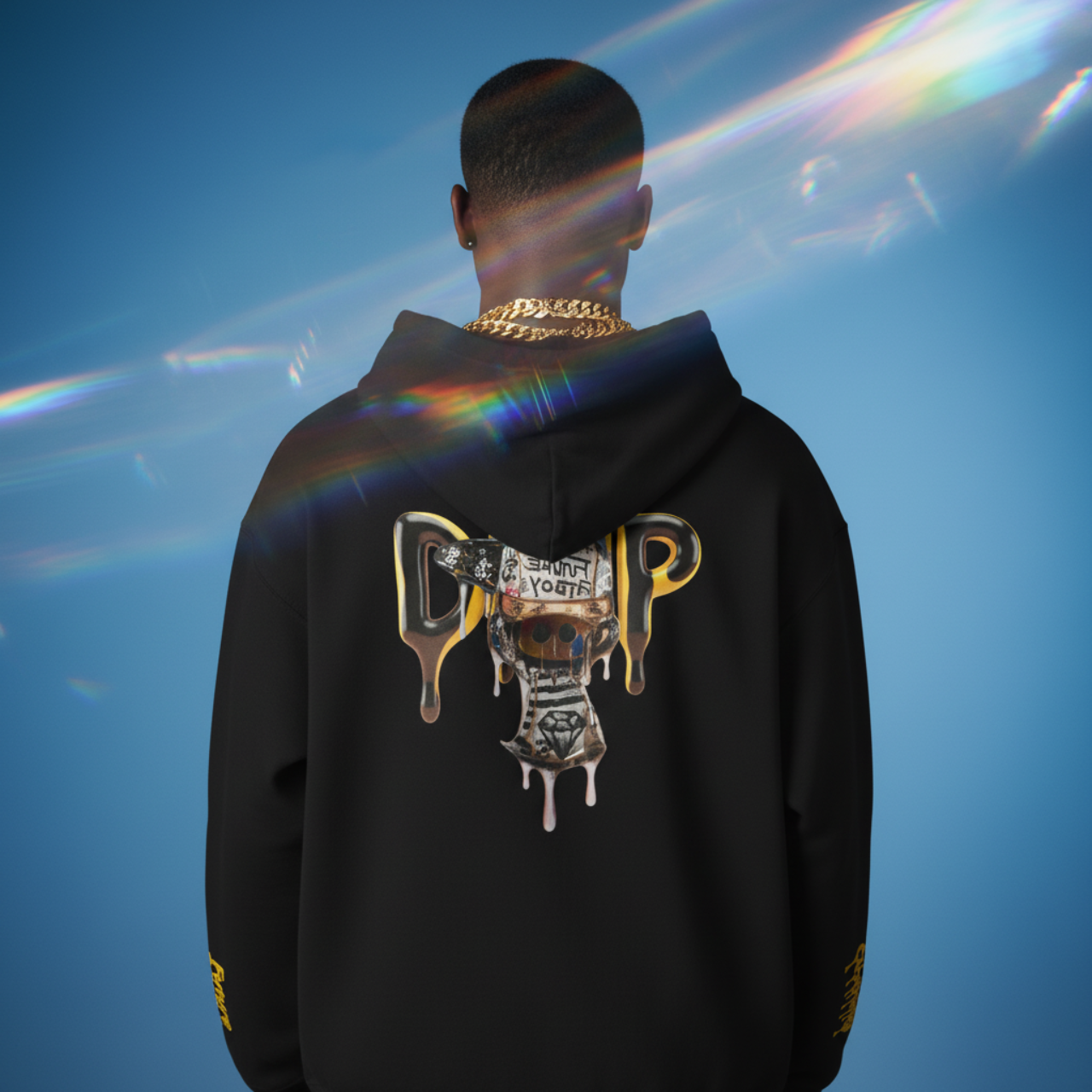 Hooded Sweatshirt - Future Fatboi Clothing Fitted Drip