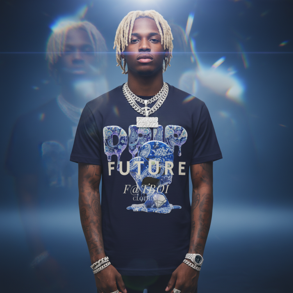 Future Fatboi Graphic Tee, Unisex Cotton Crew Shirt for Trendsetters, Hip Hop Style Gift, Streetwear Fashion, Art-Inspired Apparel