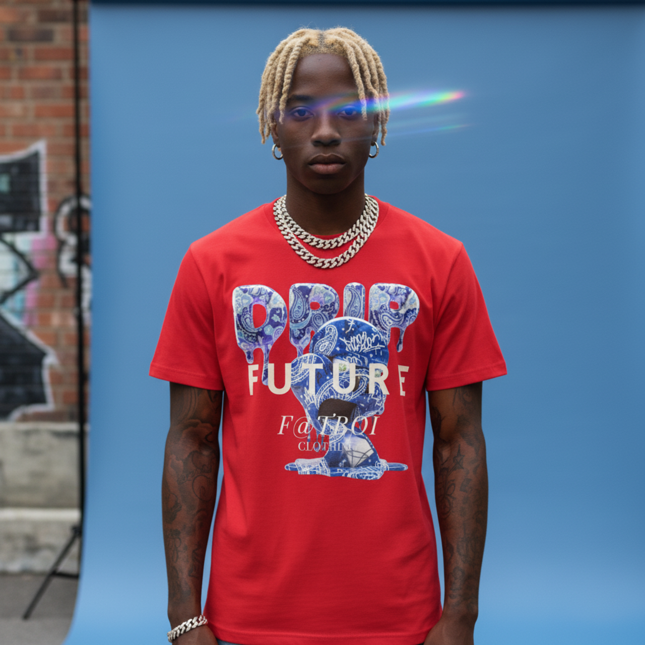 Future Fatboi Graphic Tee, Unisex Cotton Crew Shirt for Trendsetters, Hip Hop Style Gift, Streetwear Fashion, Art-Inspired Apparel