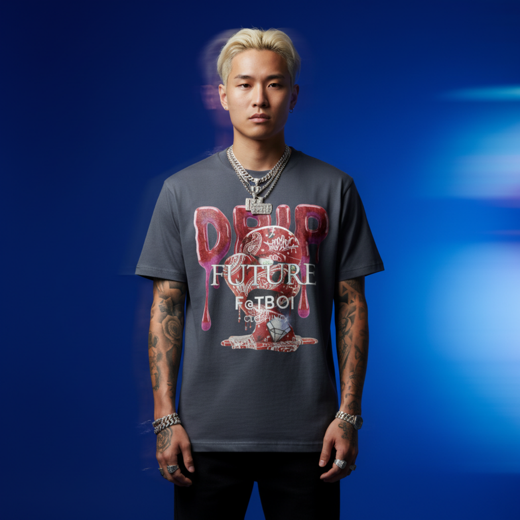 Future Fatboi Drip Unisex Tee, Trendy Streetwear, Graphic T-Shirt, Hip Hop Apparel, Casual Wear, Gift for Music Lovers