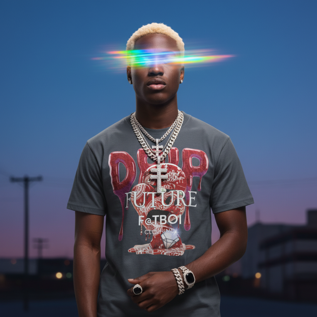 Future Fatboi Drip Unisex Tee, Trendy Streetwear, Graphic T-Shirt, Hip Hop Apparel, Casual Wear, Gift for Music Lovers