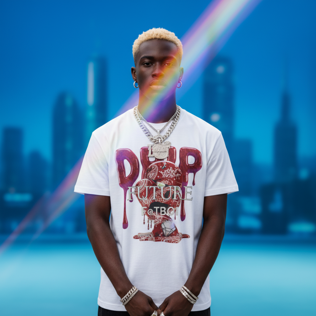 Future Fatboi Drip Unisex Tee, Trendy Streetwear, Graphic T-Shirt, Hip Hop Apparel, Casual Wear, Gift for Music Lovers