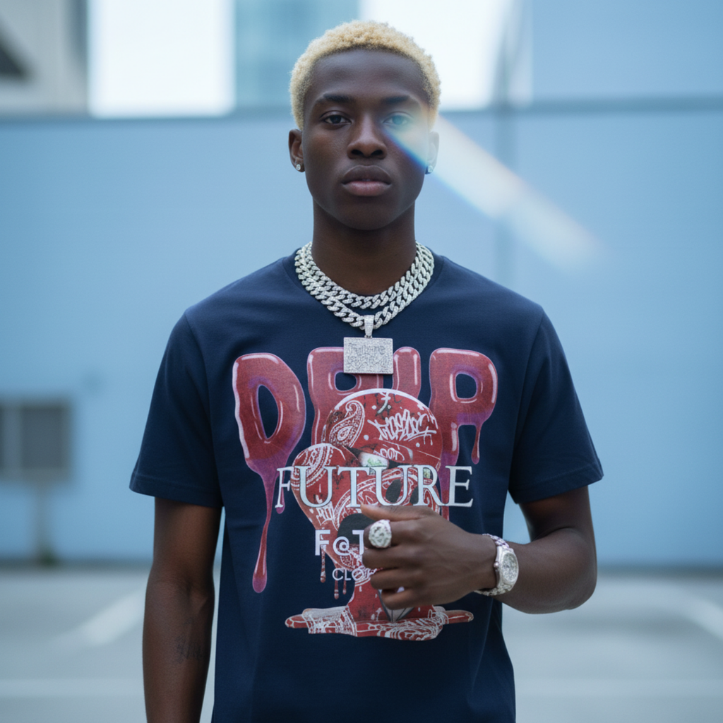 Future Fatboi Drip Unisex Tee, Trendy Streetwear, Graphic T-Shirt, Hip Hop Apparel, Casual Wear, Gift for Music Lovers