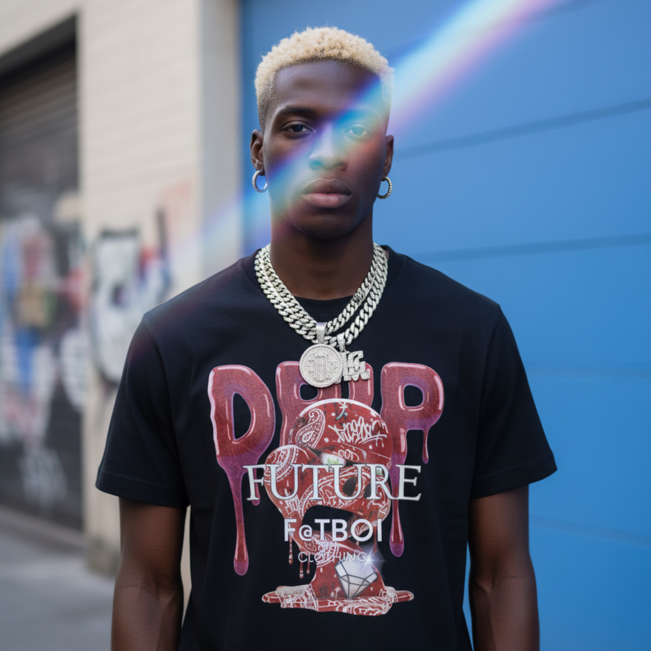 Future Fatboi Drip Unisex Tee, Trendy Streetwear, Graphic T-Shirt, Hip Hop Apparel, Casual Wear, Gift for Music Lovers