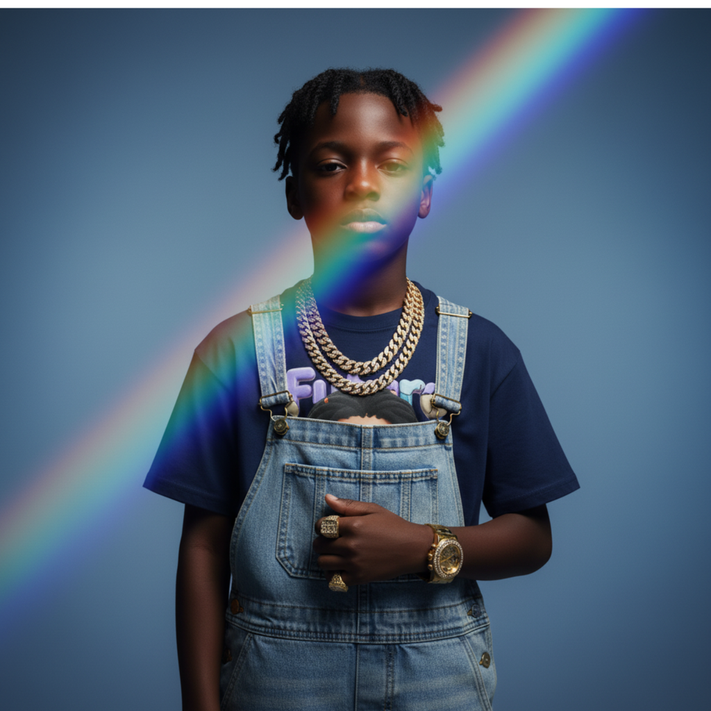 Kids Tee - FUTURE F@TBOI LOGO DRIP Design, Streetwear, Cool Kids Clothing