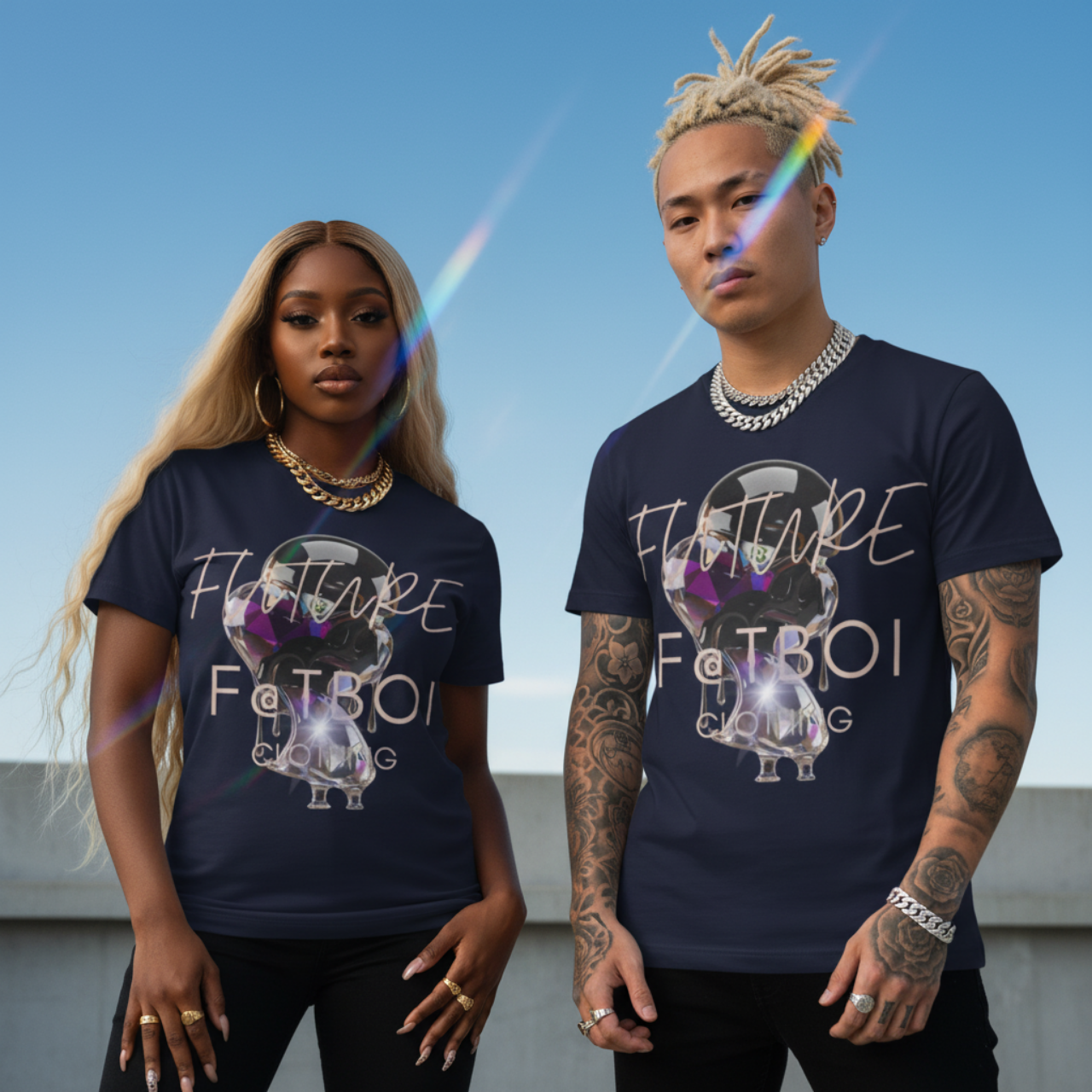 Graphic Tee - Future Fatboi Casual Streetwear Unisex Heavy Cotton T-shirt