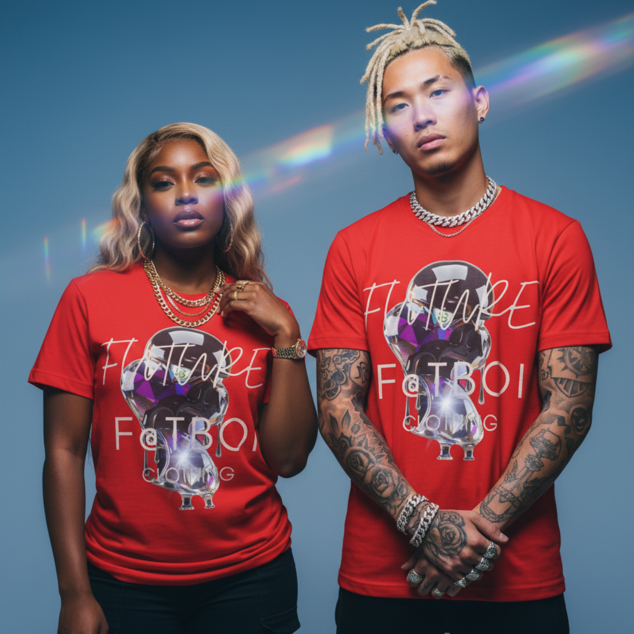 Graphic Tee - Future Fatboi Casual Streetwear Unisex Heavy Cotton T-shirt