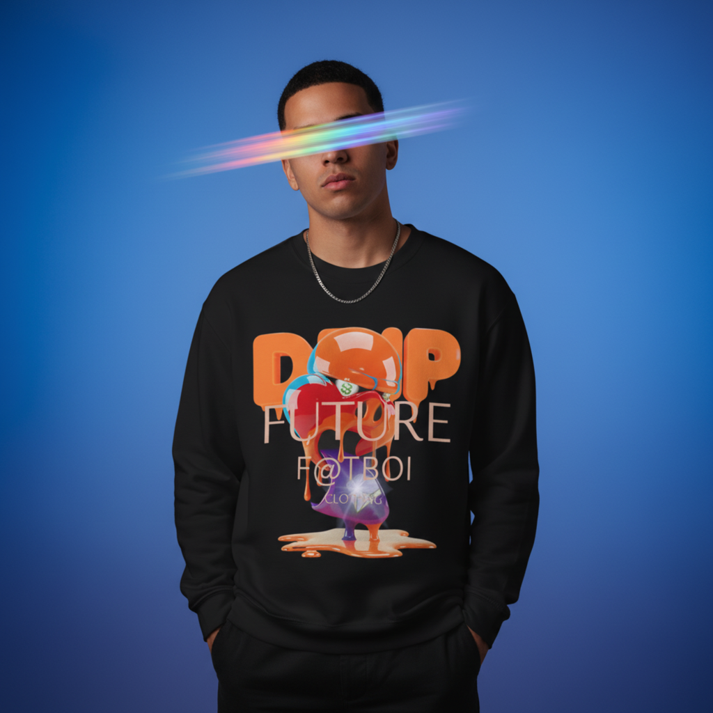 F@TBOI HOG DRIP ORANGE CANDY Sweatshirt