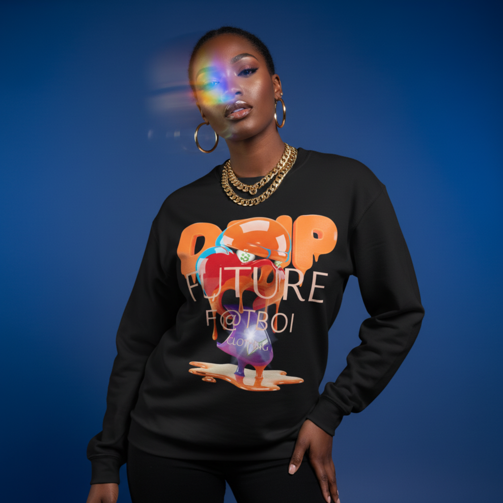 F@TBOI HOG DRIP ORANGE CANDY Sweatshirt