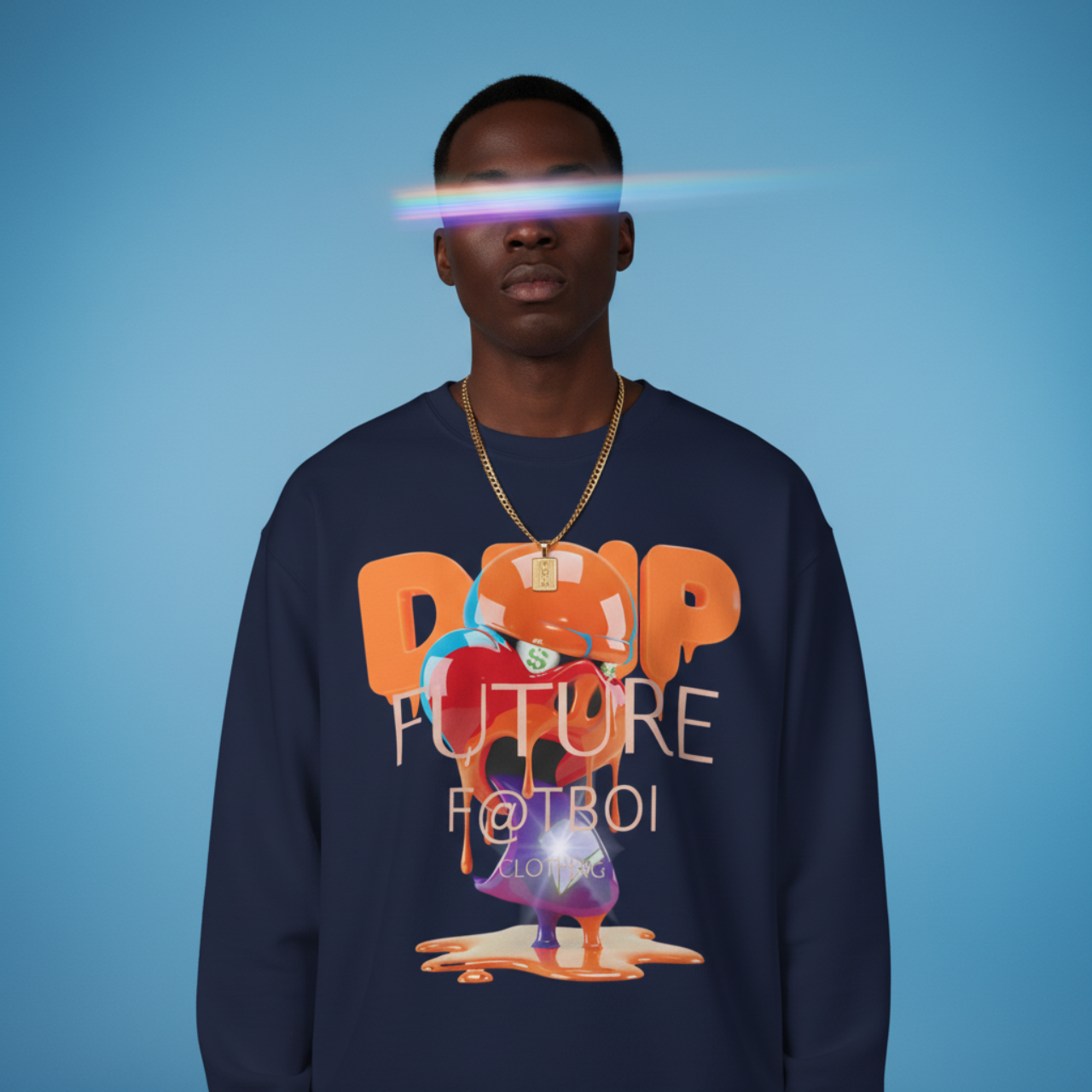 F@TBOI HOG DRIP ORANGE CANDY Sweatshirt