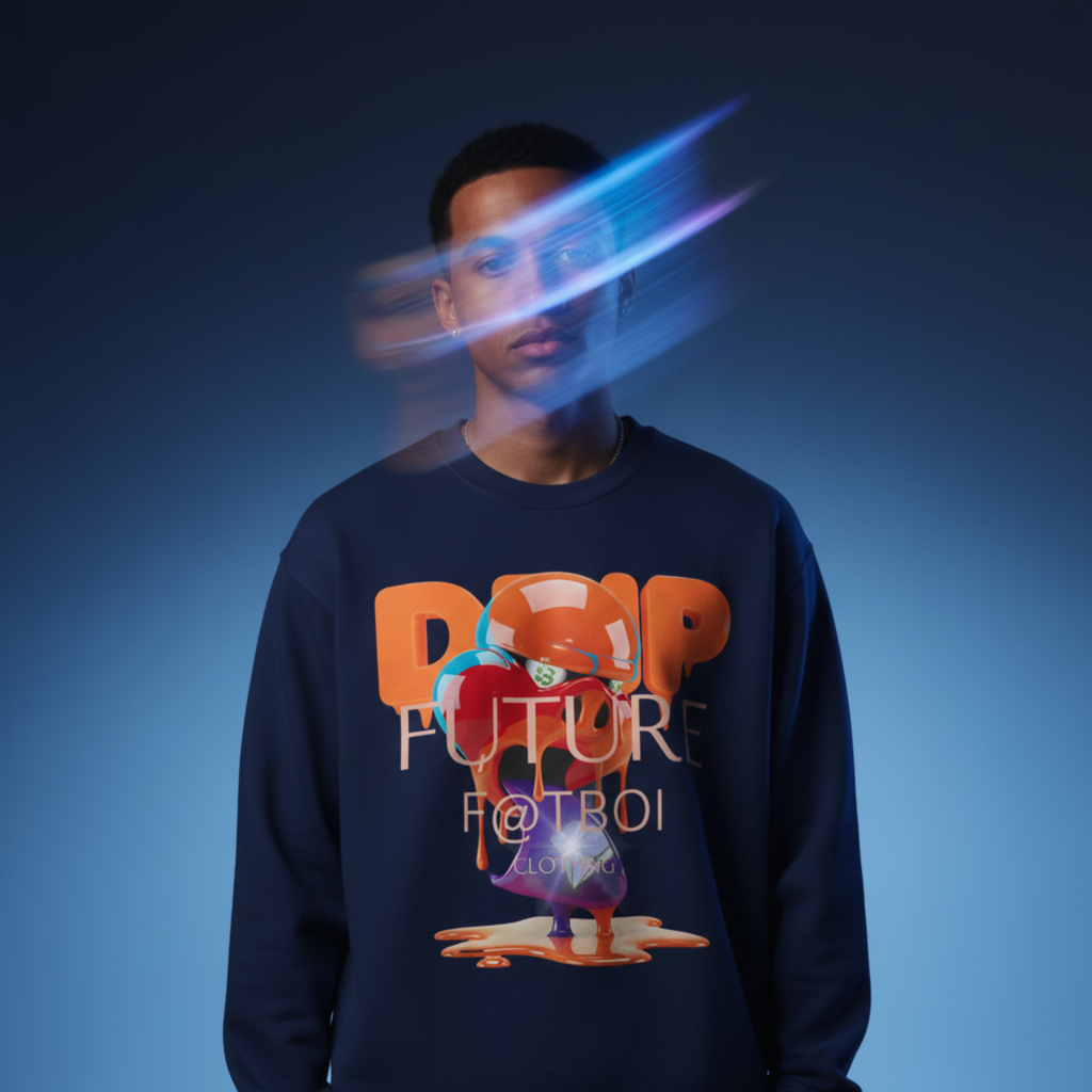 F@TBOI HOG DRIP ORANGE CANDY Sweatshirt