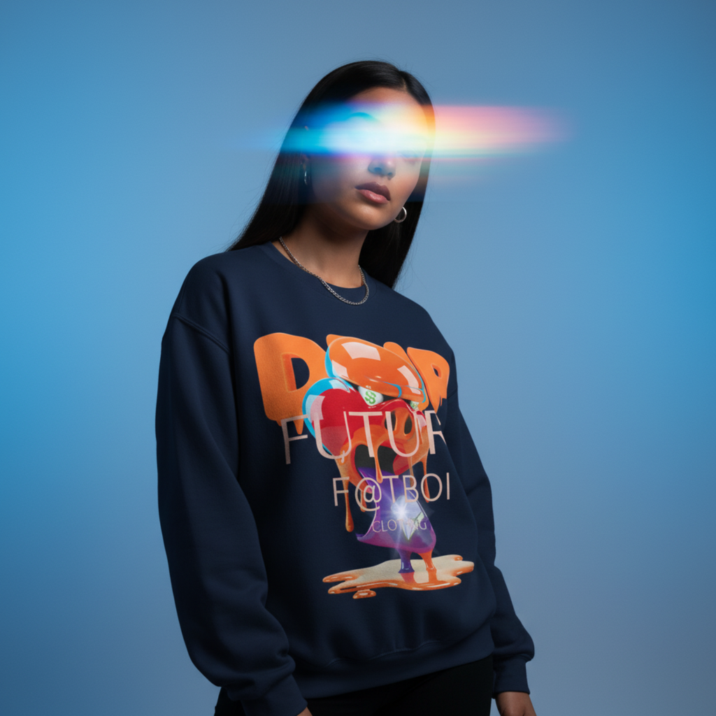 F@TBOI HOG DRIP ORANGE CANDY Sweatshirt