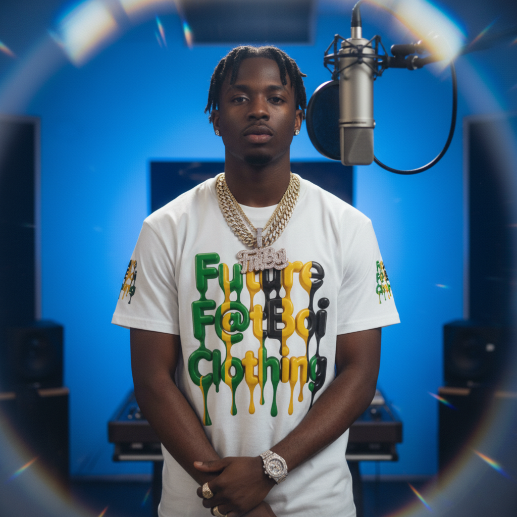 Future F@tboi Yardie Drip Unisex Tee - Stylish Streetwear Gift for Festivals and Jamaica Lovers