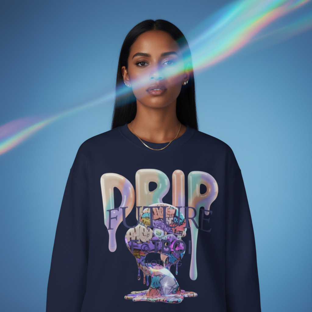 Graffiti Diamond Heavy Blend Crewneck Sweatshirt | Streetwear Fashion, Art Lover Gift, Trendy Casual Wear