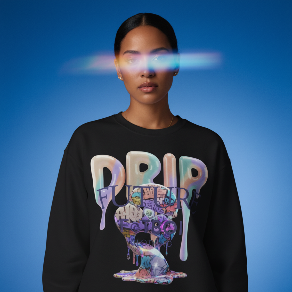 Graffiti Diamond Heavy Blend Crewneck Sweatshirt | Streetwear Fashion, Art Lover Gift, Trendy Casual Wear