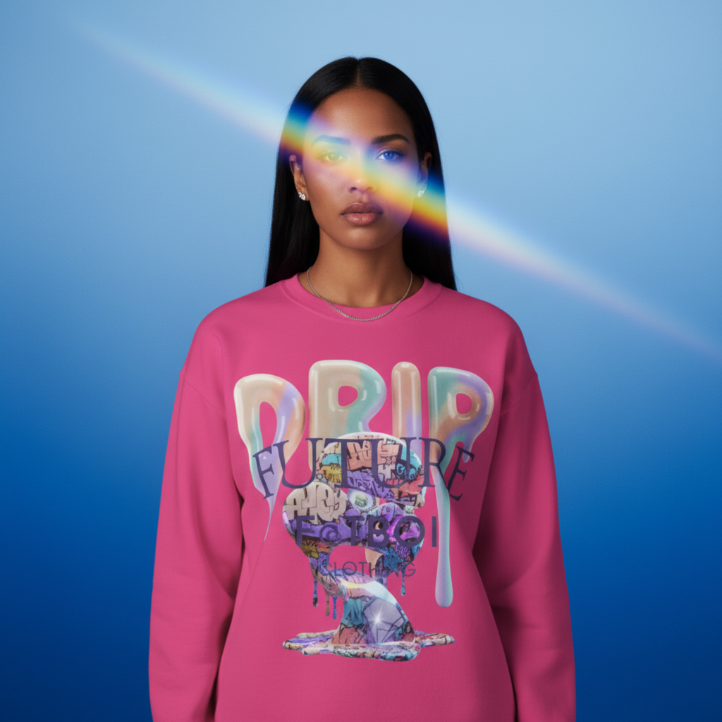 Graffiti Diamond Heavy Blend Crewneck Sweatshirt | Streetwear Fashion, Art Lover Gift, Trendy Casual Wear