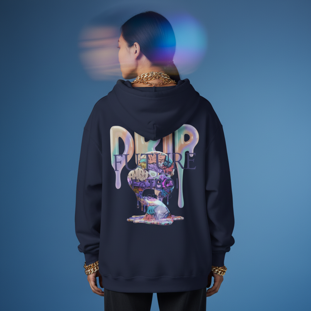 FUTURE F@TBOI GRAFFITI DIAMOND HOG DRIP - Trendy Drip Hoodie, Unisex Sweatshirt for Casual Wear, Streetwear Fashion, Gift for Friends, Cool Graphic Style