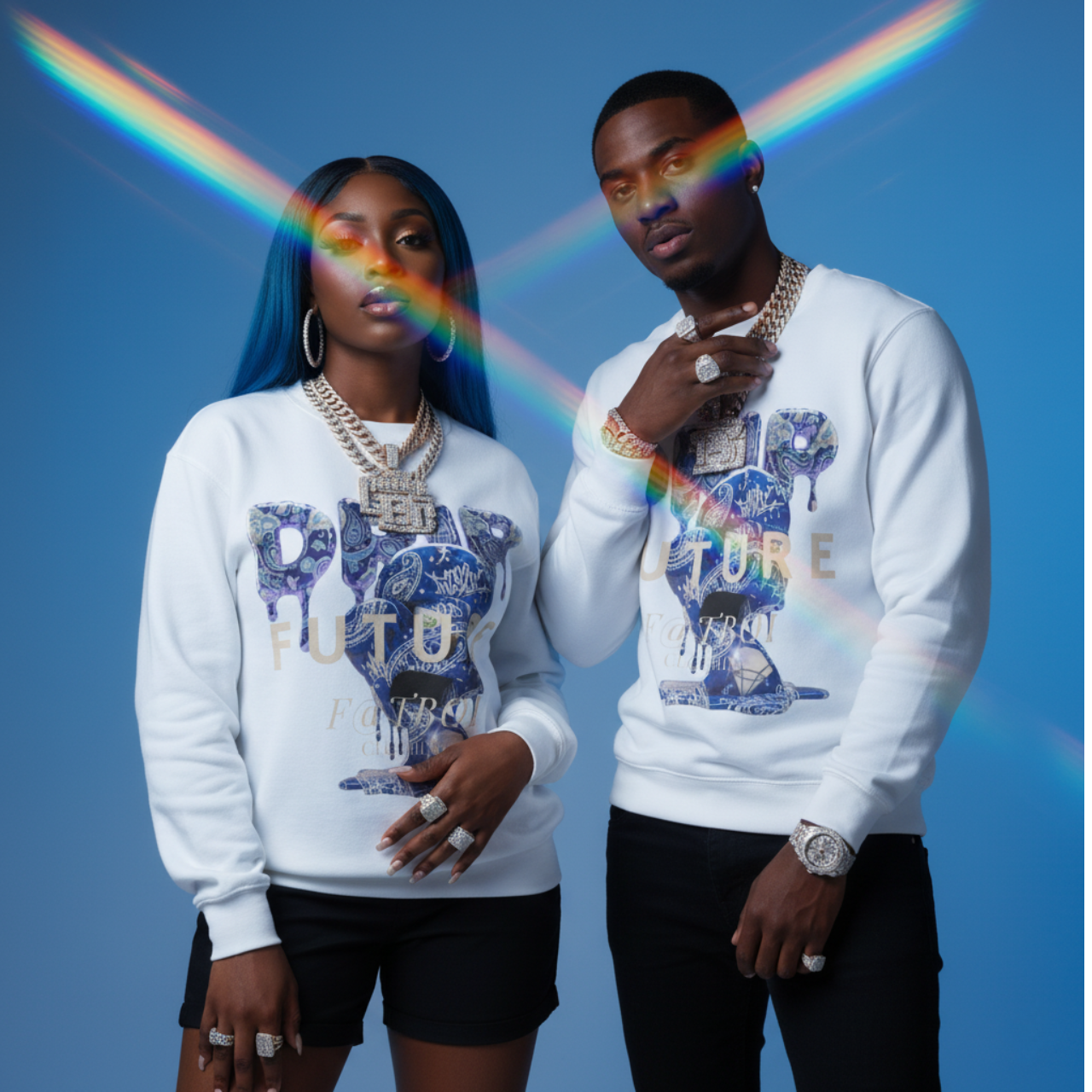 FUTURE F@TBOI DRIP GRAFFITI HOG Unisex Sweatshirt