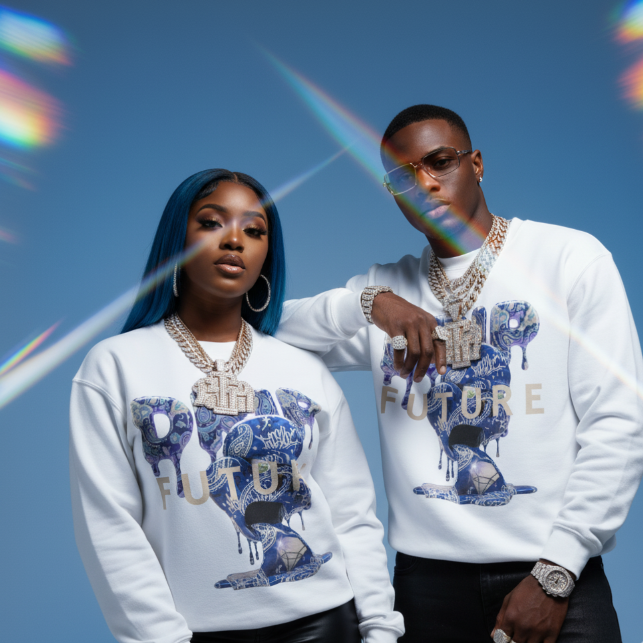 FUTURE F@TBOI DRIP GRAFFITI HOG Unisex Sweatshirt