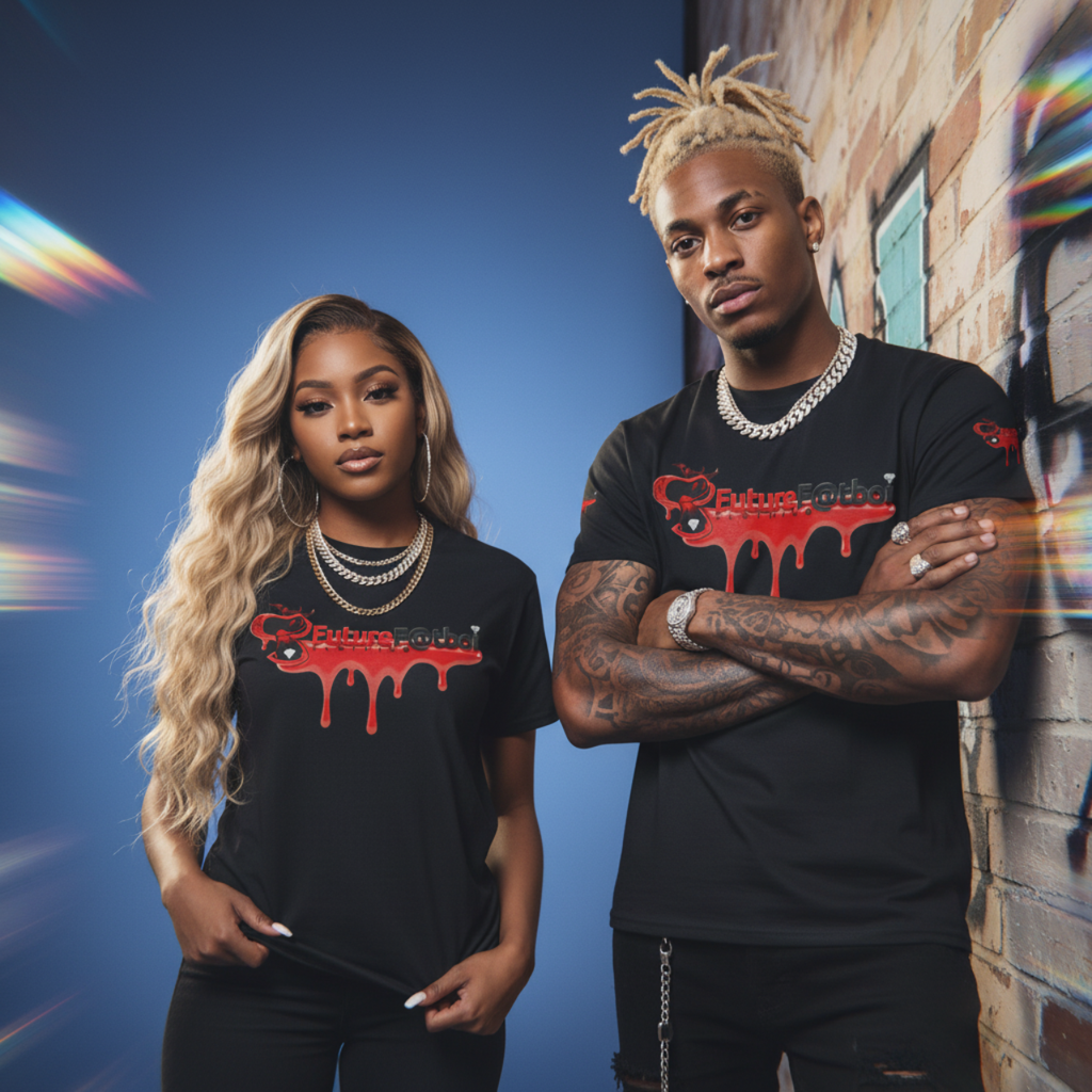 FUTURE F@TBOI HOG DRIP T-SHIRT