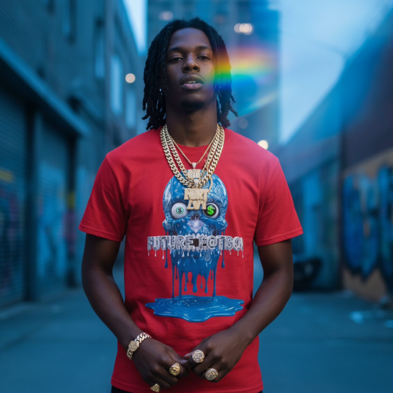 Future Fatboi Skull Graphic Tee