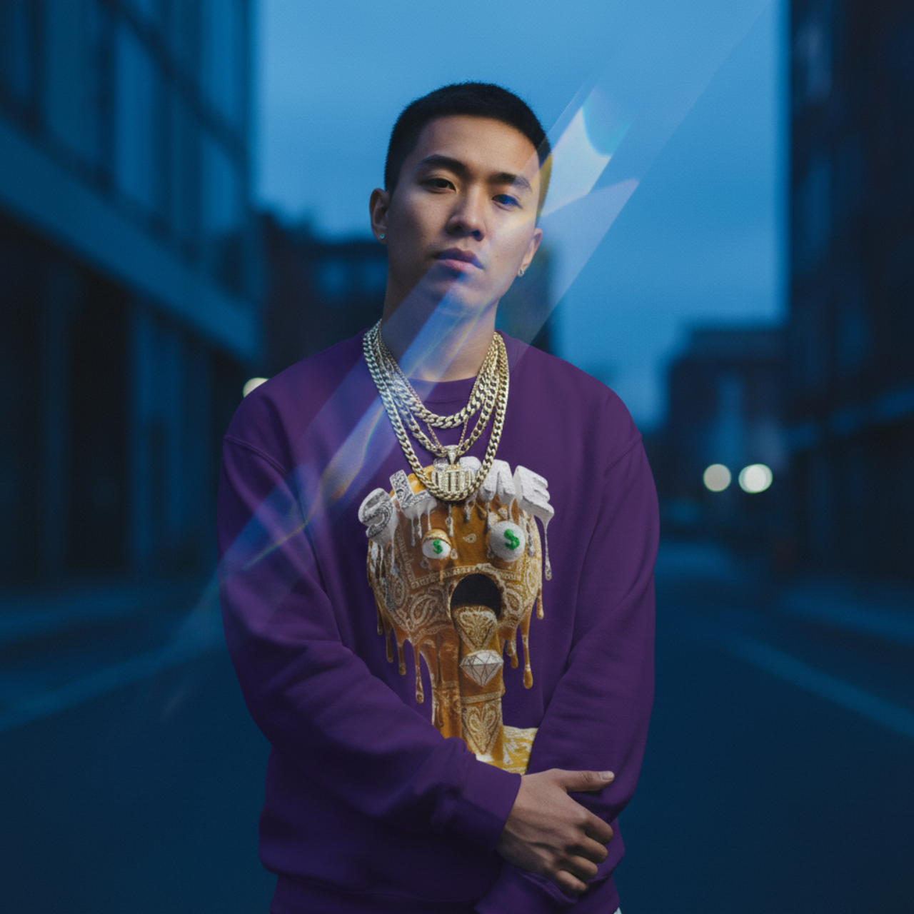 FUTURE F@TBOI SLIME Sweatshirt - Cozy Unisex Crewneck, Slime Design, Perfect for Gifts, Halloween Vibes, or Everyday Fun