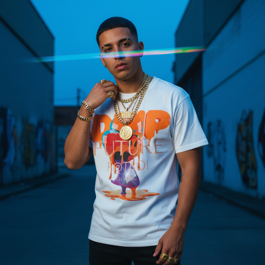 FUTURE F@TBOI CLOTHING HOG DRIP DESIGN - Trendy Streetwear T-Shirt for Creative Souls, Cool Graphic Tee for Urban Style, Perfect for Parties and Casual Outings, DRIP Design, [...]