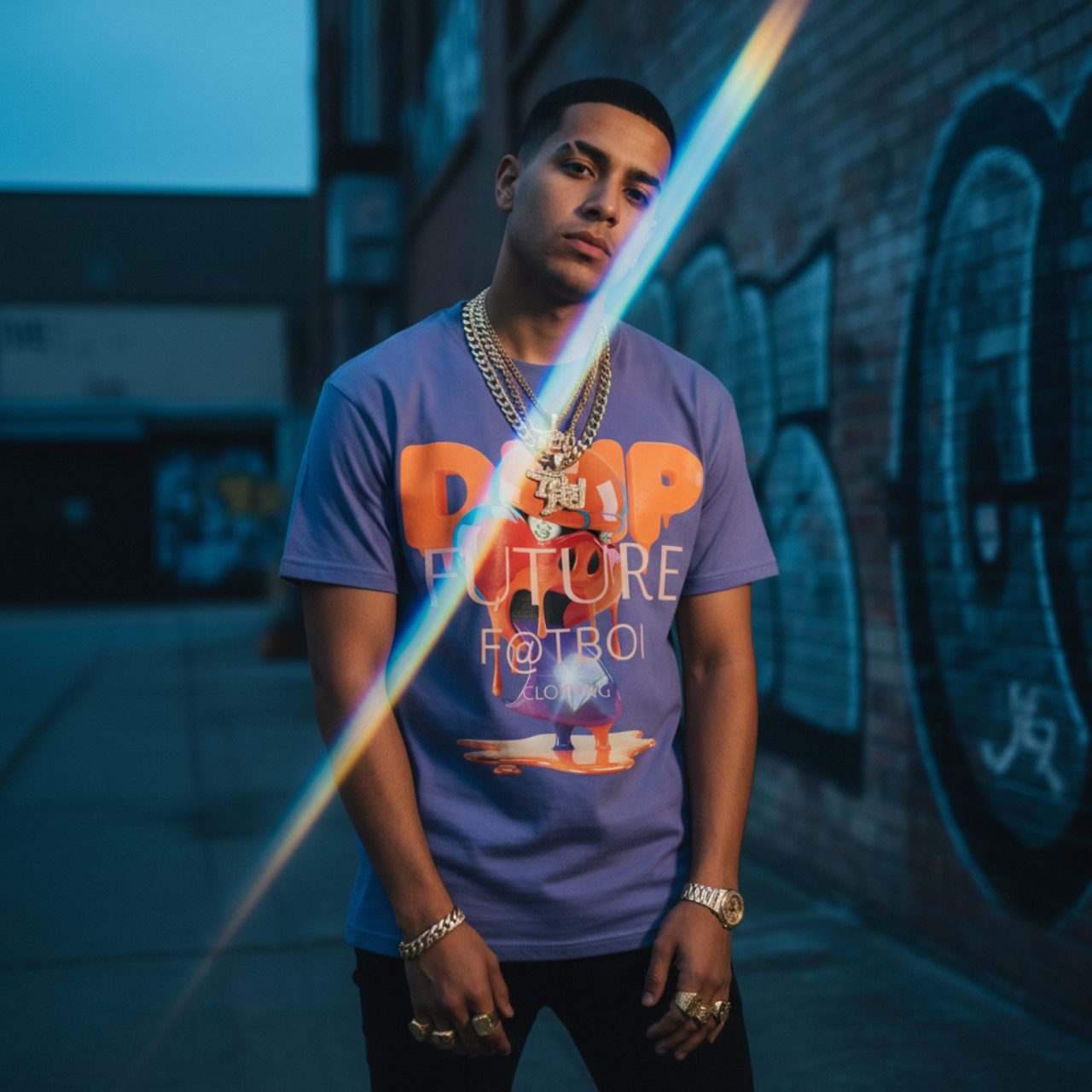 FUTURE F@TBOI CLOTHING HOG DRIP DESIGN - Trendy Streetwear T-Shirt for Creative Souls, Cool Graphic Tee for Urban Style, Perfect for Parties and Casual Outings, DRIP Design, [...]